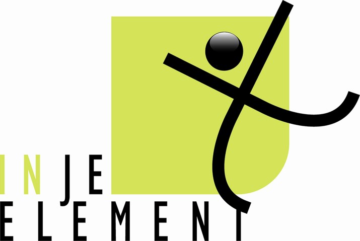 Het nieuwe logo van In Je Element