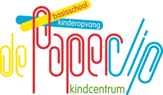 Het nieuwe logo voor basisschool de Paperclip